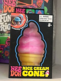 Needoh pink nice cream cone