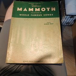 Robbins Mammoth Collection Of World Famous Songs, Series # 2