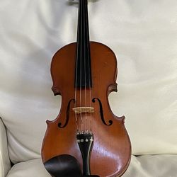 German Vintage Violin Flame Back