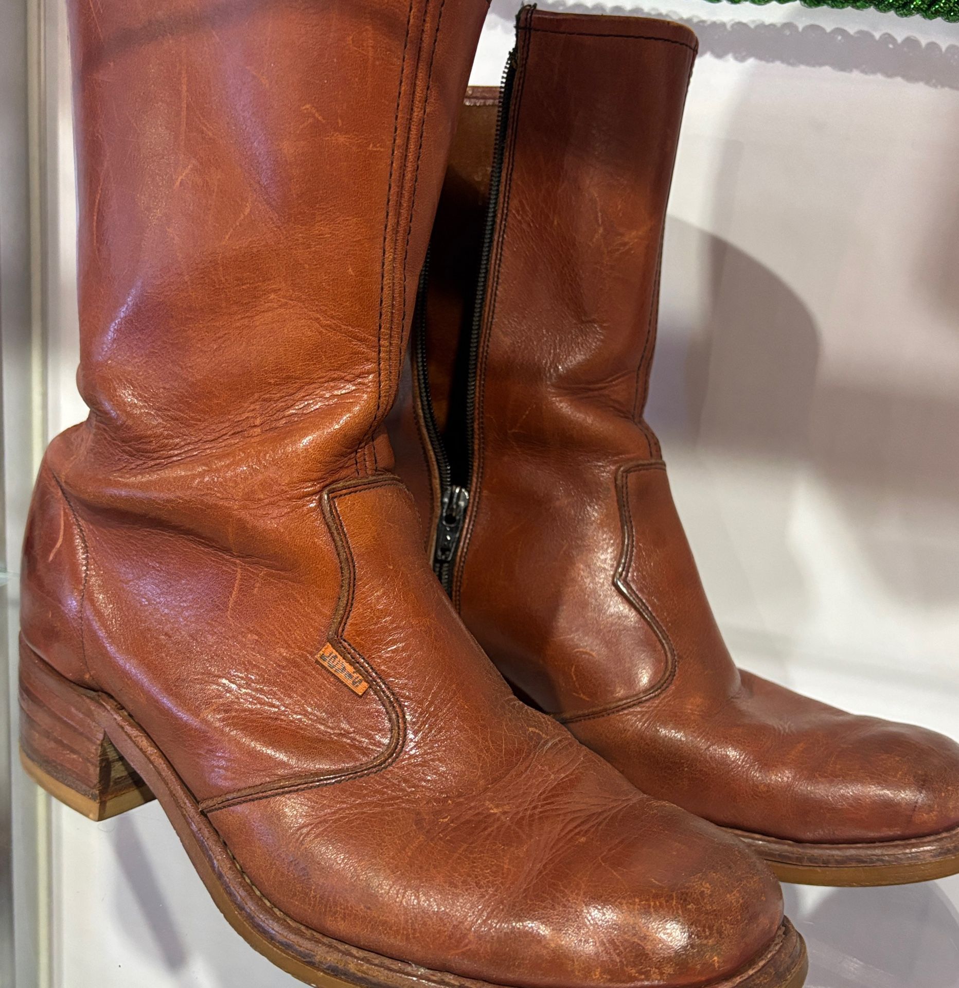 Vintage Leather Men’s Boots 