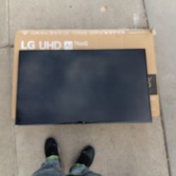 New LG 43" TV 