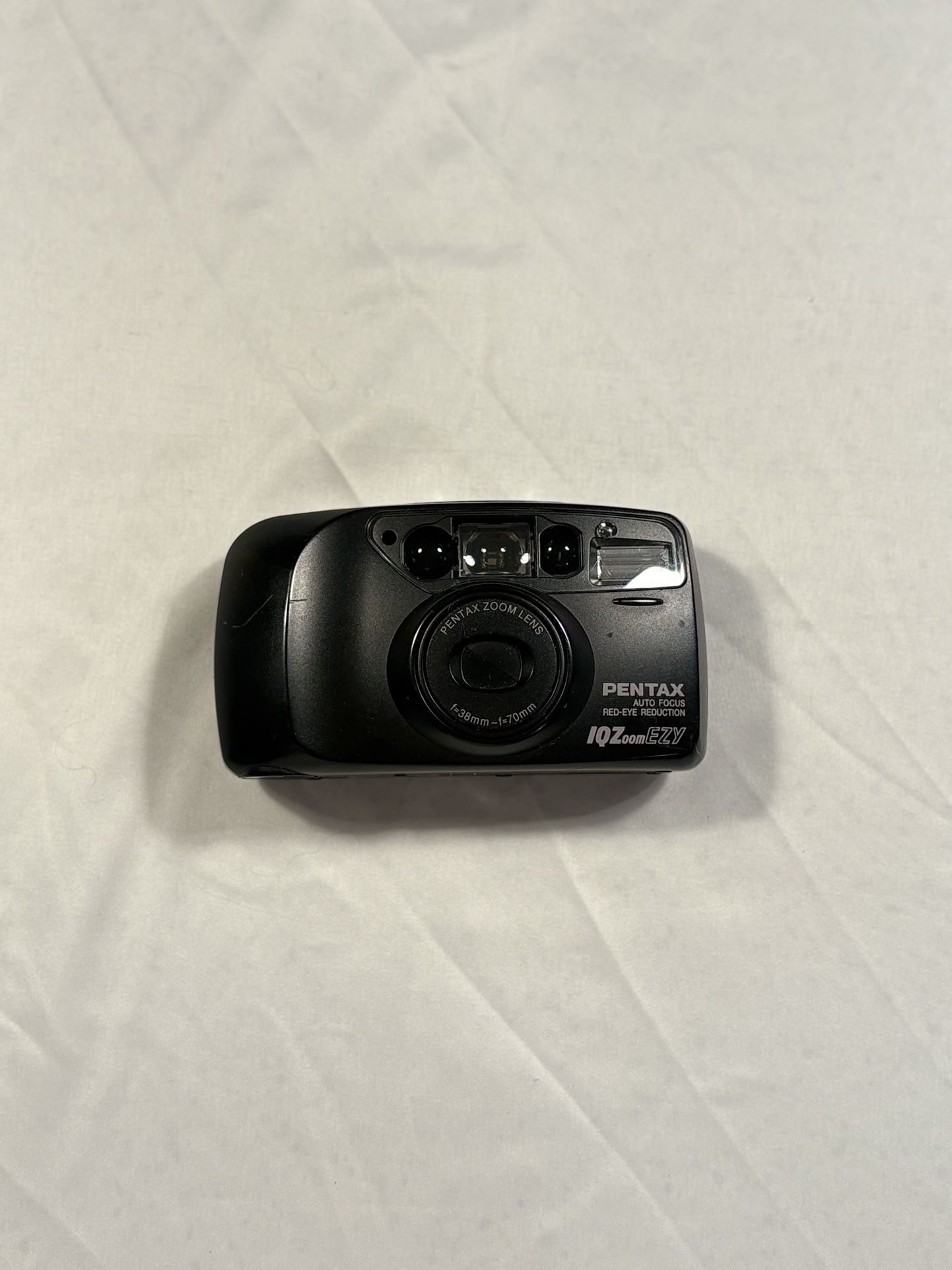 Pentax IQZoom EZY 35mm Film Camera With 38-70mm Zoom Lens Auto Focus Film