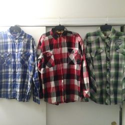 Plaid, Flannel & Dress Shirts for Men