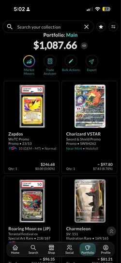 Pokémon cards