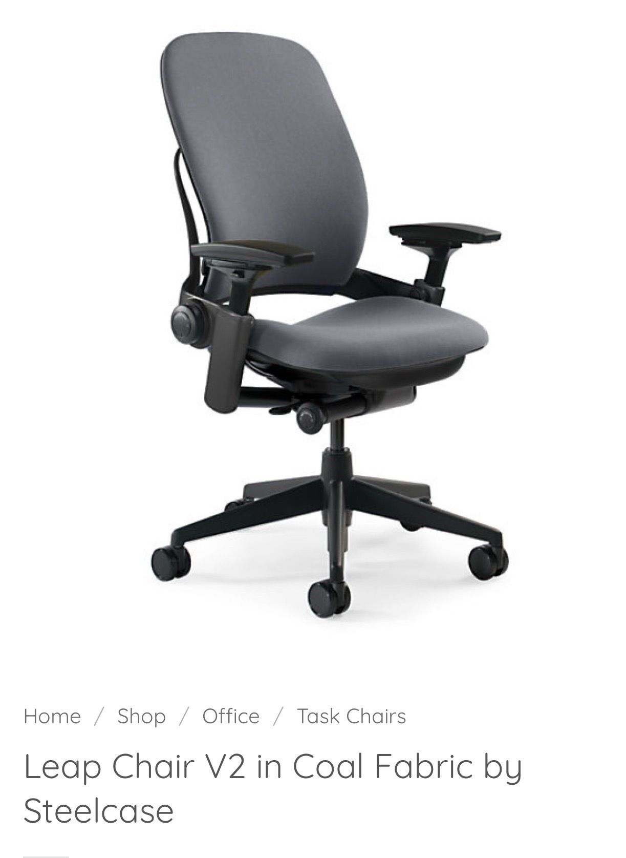 Steelcase leap office chair NEW