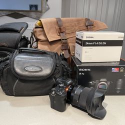 Sony A7III w/Sigma 24mm 1.4 Art 