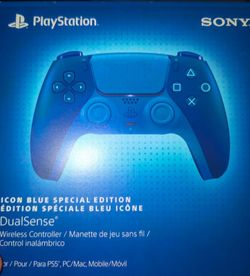 PS5 DualSense Wireless Controller Icon Blue Special Edition