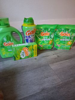 Gain laundry kit & Dove Hygiene Kits
