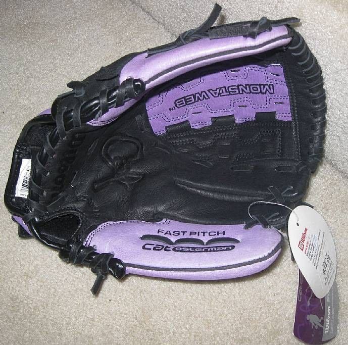 Wilson Cat Osterman Signature Softball Youth Glove Mitt Monsta