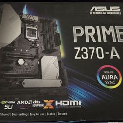 ASUS PRIME Z370-A II Motherboard LGA1151 CPU Slot