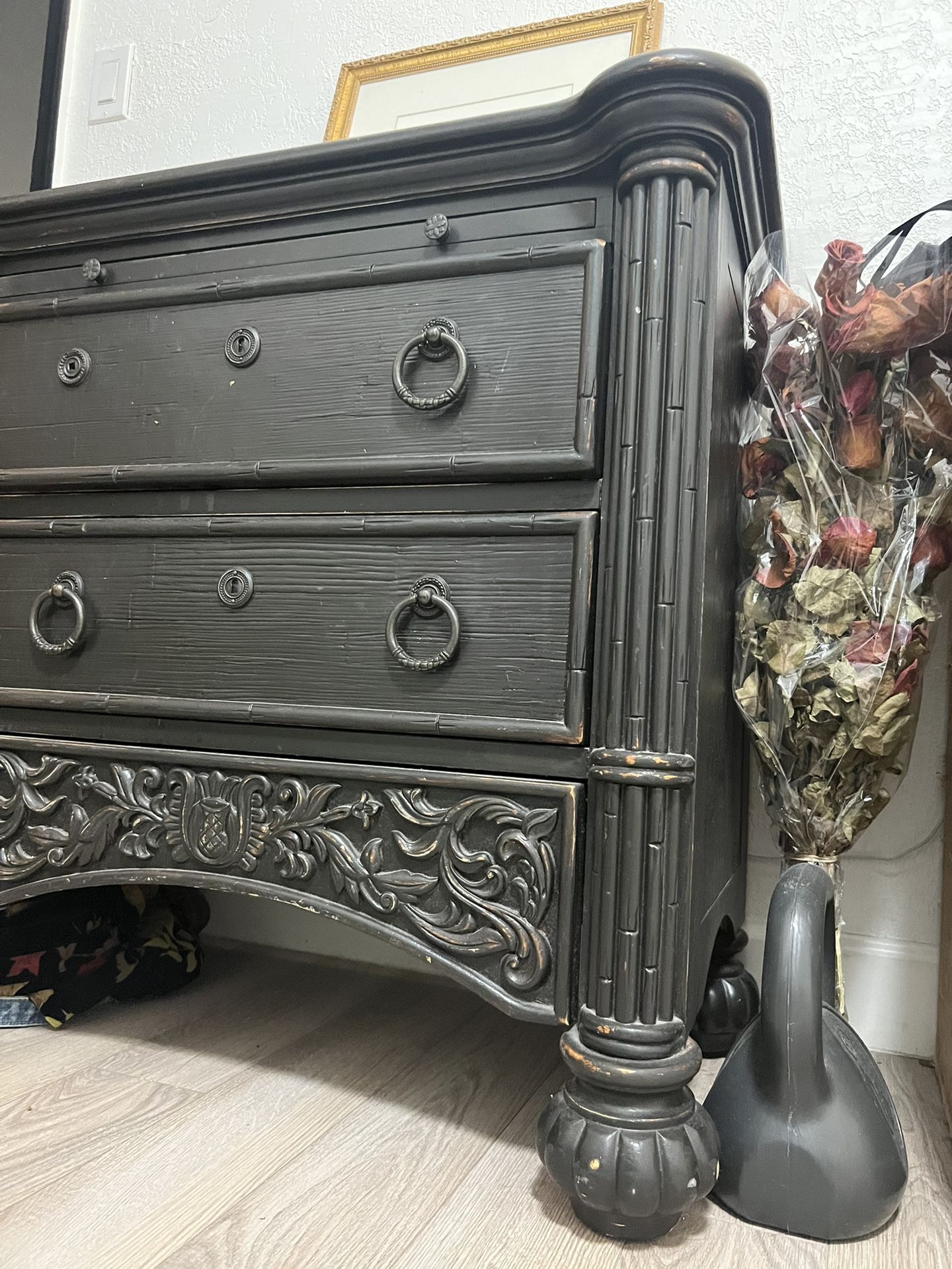Solid Wood Black Dresser Night Stand - www.confineg.com Solid Wood Black Dresser Night Stand - www.confineg.com