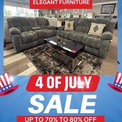 2 Pc Sofa And Loveseat 