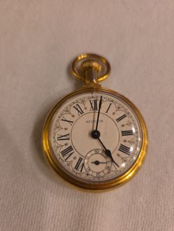 West Ox train pocket watch. Wind up.