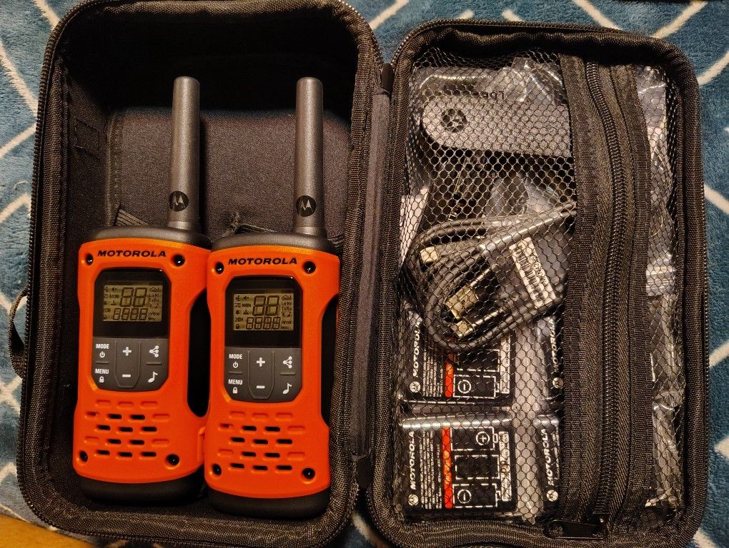 Brand New Walkie Talkies With All Accessories