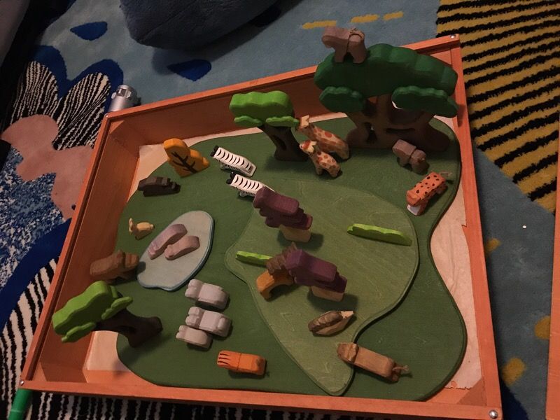 Ostheimer woodland fantasies hand carved wood toys