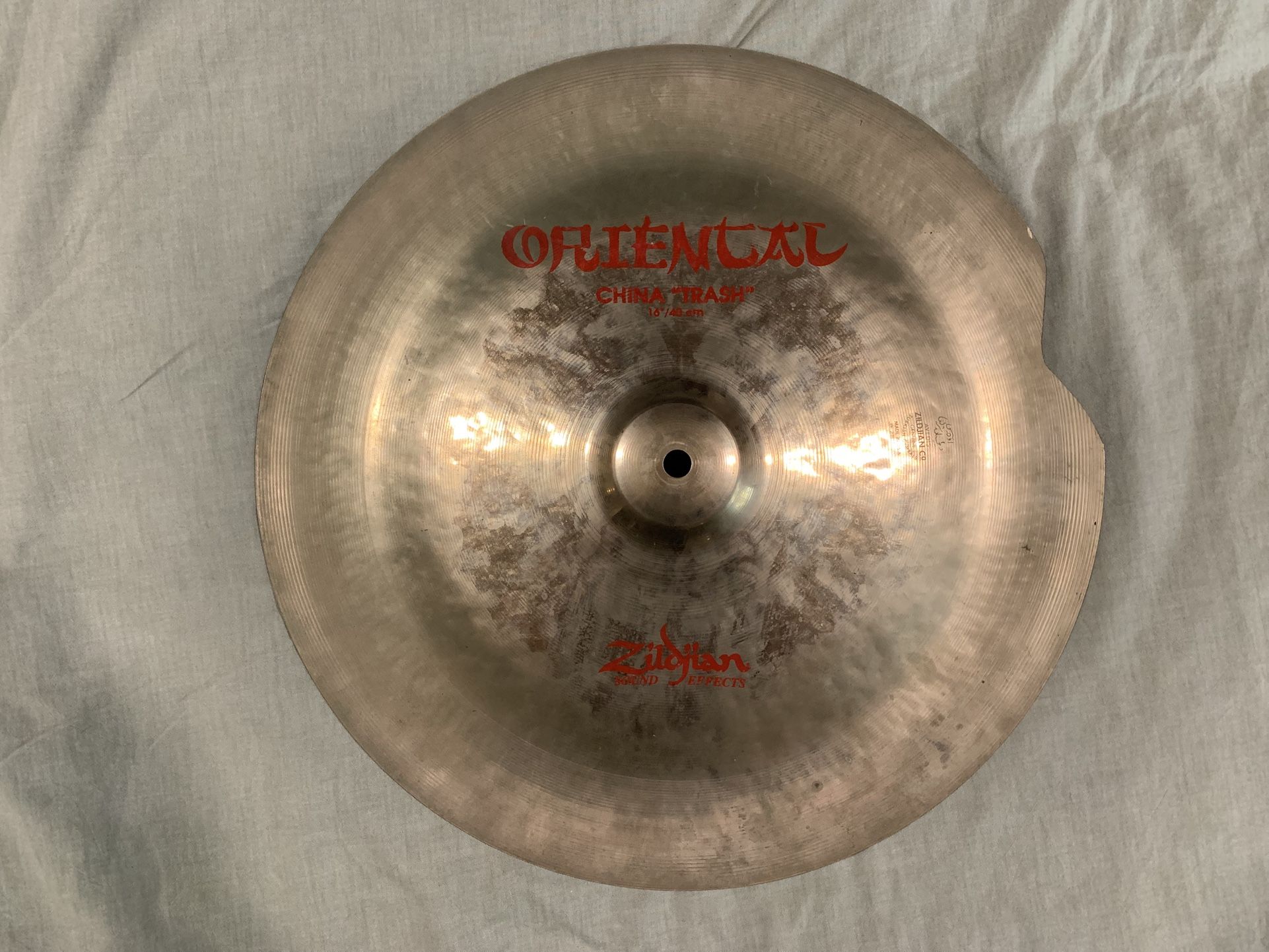 Zildjian 16” Oriental “Trash” China Cymbal