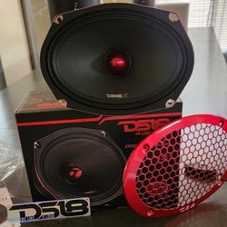 New!! DS18 6x9 Mid Range Speaker 
