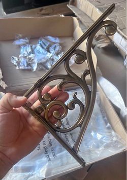 Metal shelf bracket Victorian wall bracket