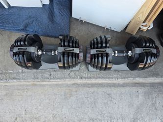 Bowflex 52.5lbs Adjustable Dumbbells Series 1 (PLEASE READ DESCRIPTION)