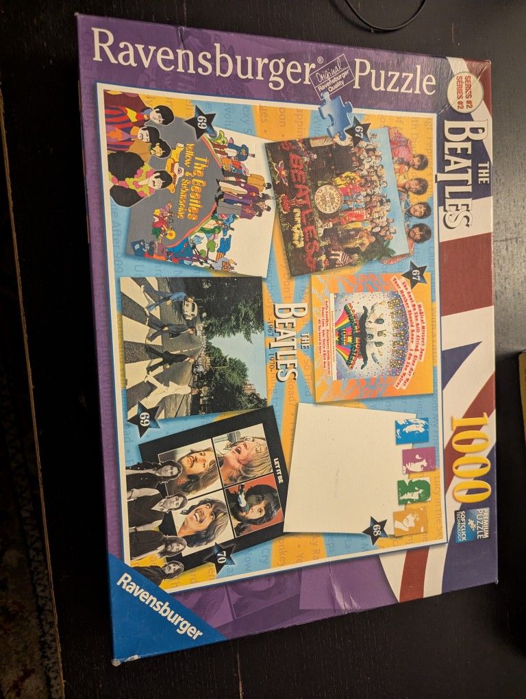 The Beatles Album Covers Puzzle 1000 Pieces Ravensburger