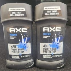 (2) Axe Deodorants, 2.7 oz ~ Phoenix