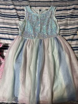 Cat&jack Multi Color Sparkly Dress