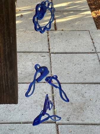 Glass Fish Wind Chime