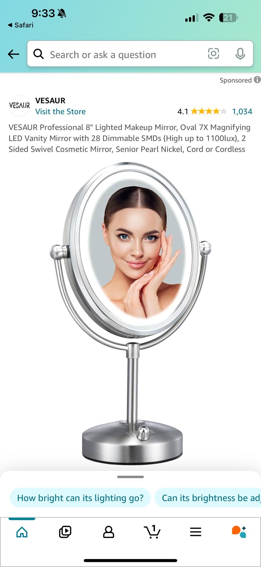Makeup Mirror