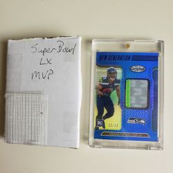 Kenneth Walker III RC Patch card  #63/99