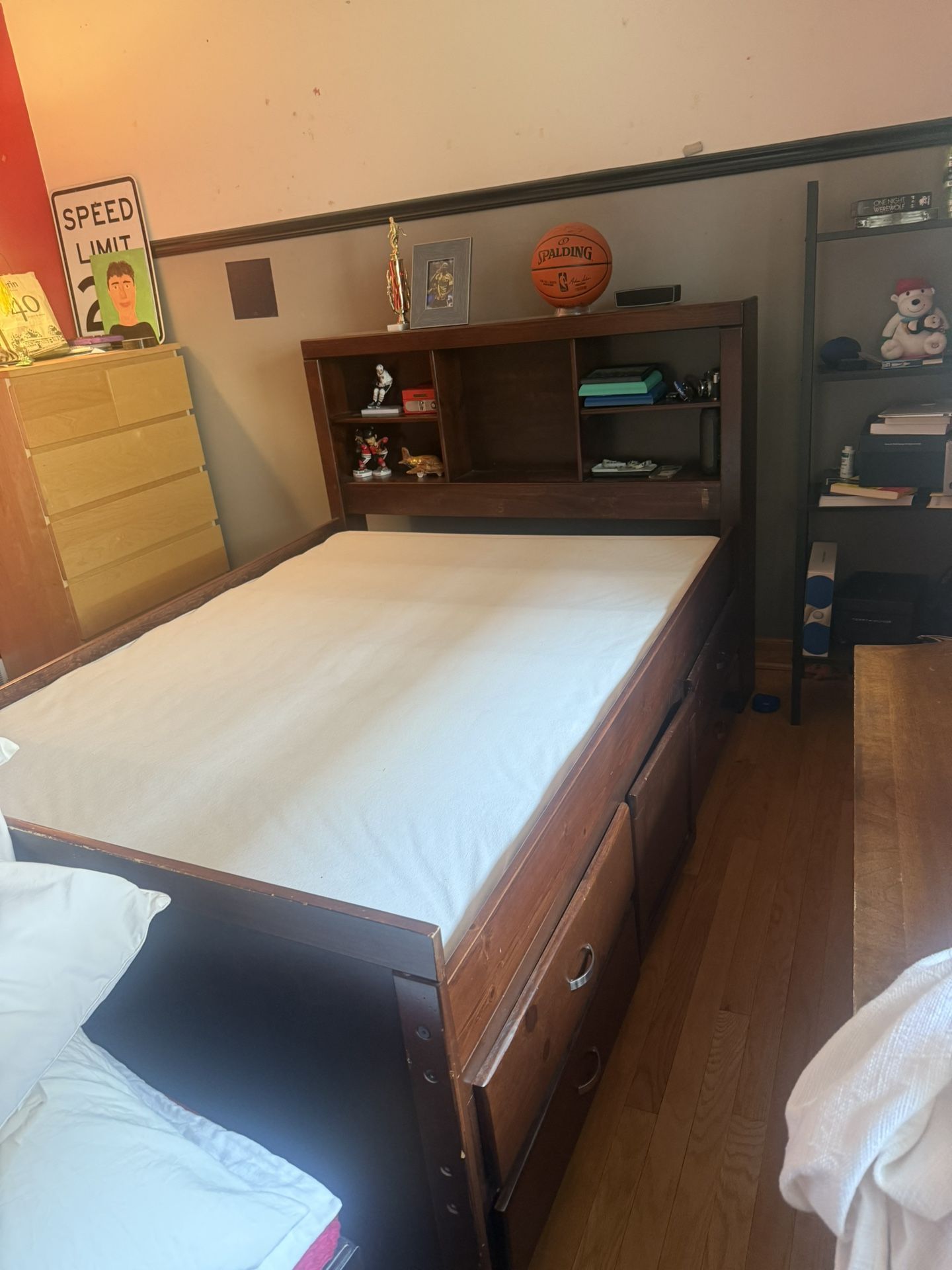 Full Bed Frame (captains Bed)