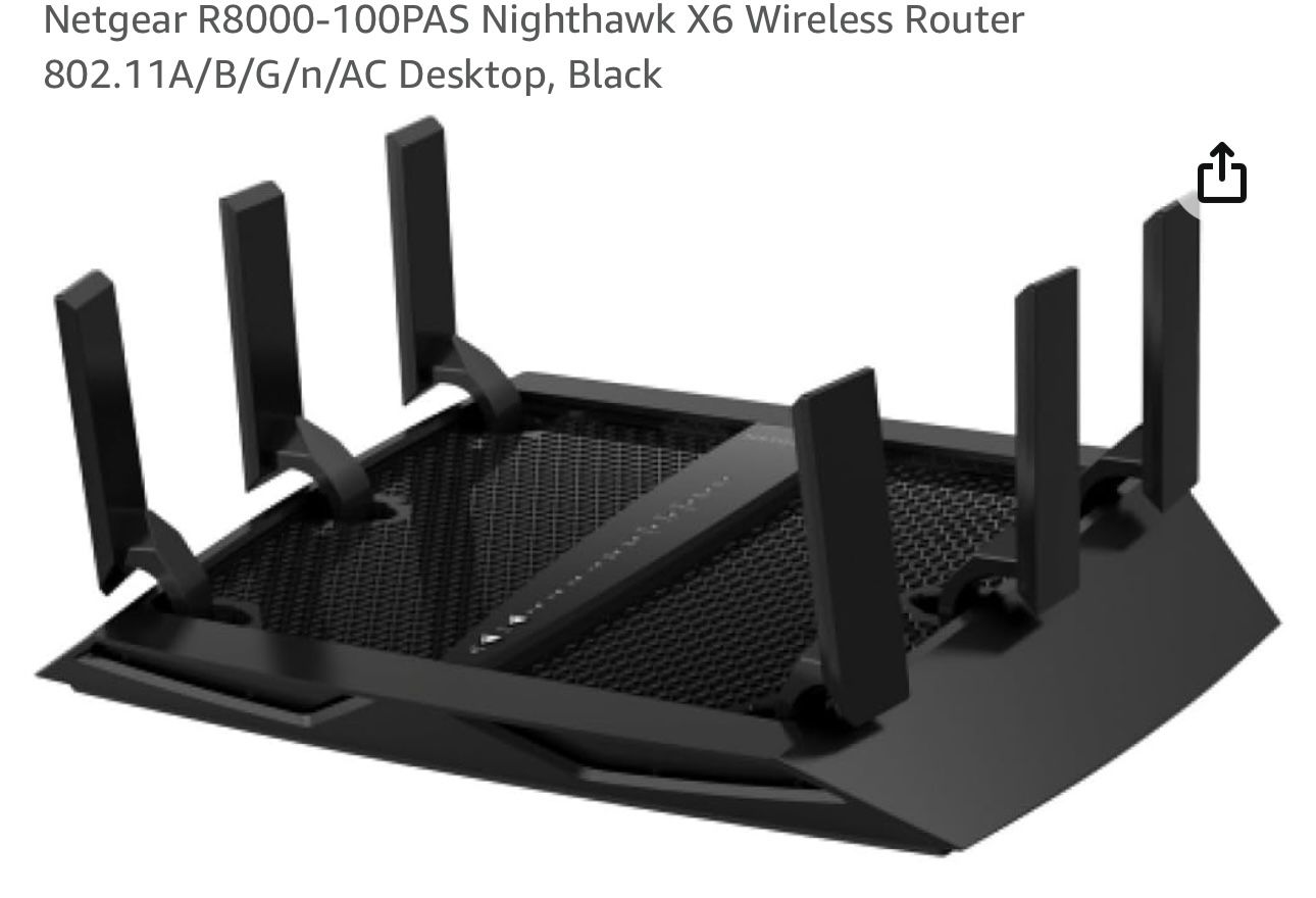 NETGEAR NIGHTHAWK R8000 USED ROUTER