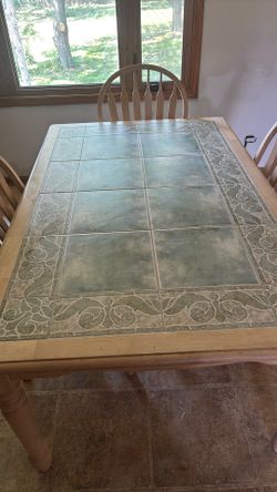 Table And 4 Chairs