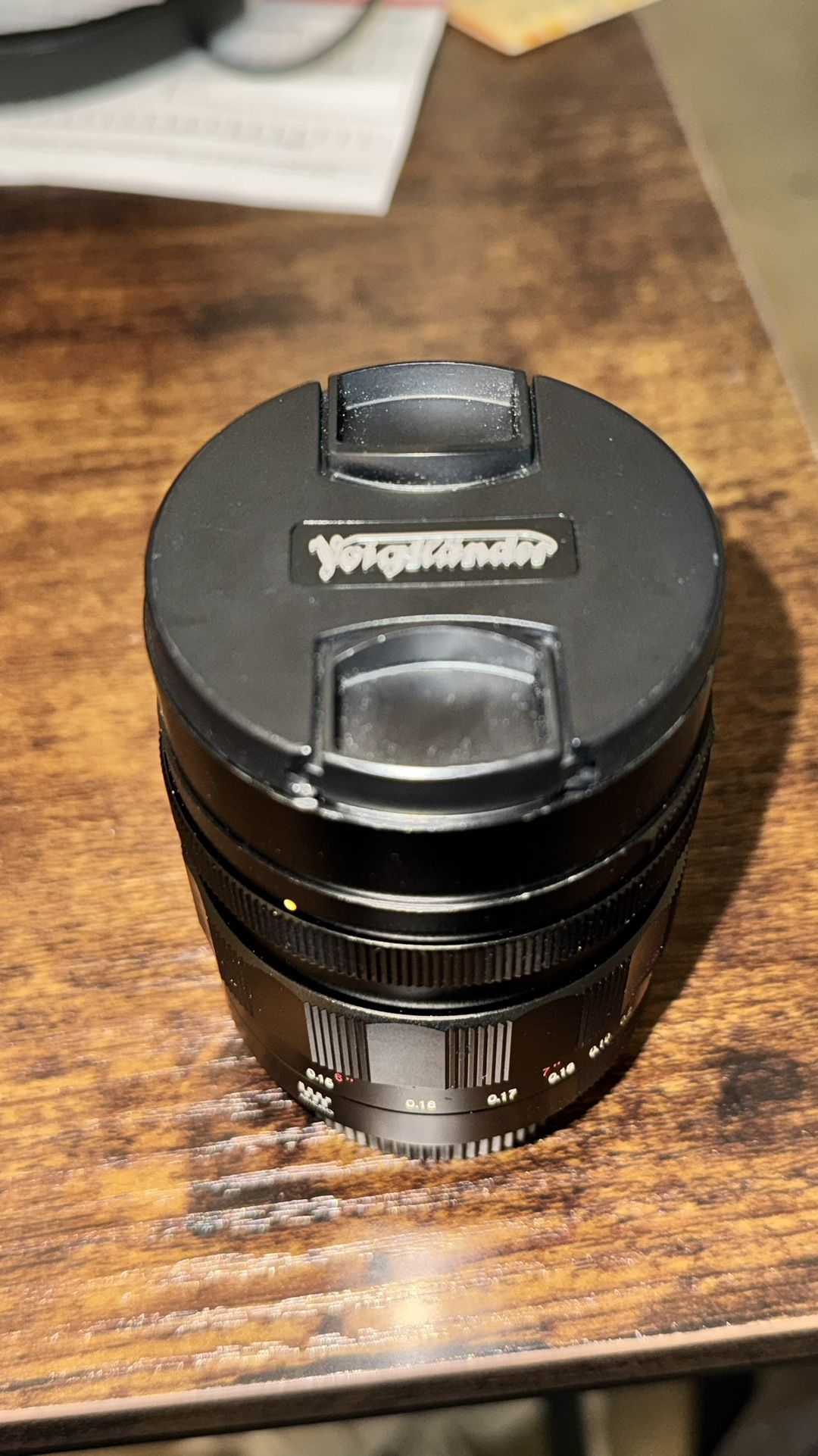 Voigtlander Lens 17.5 mm