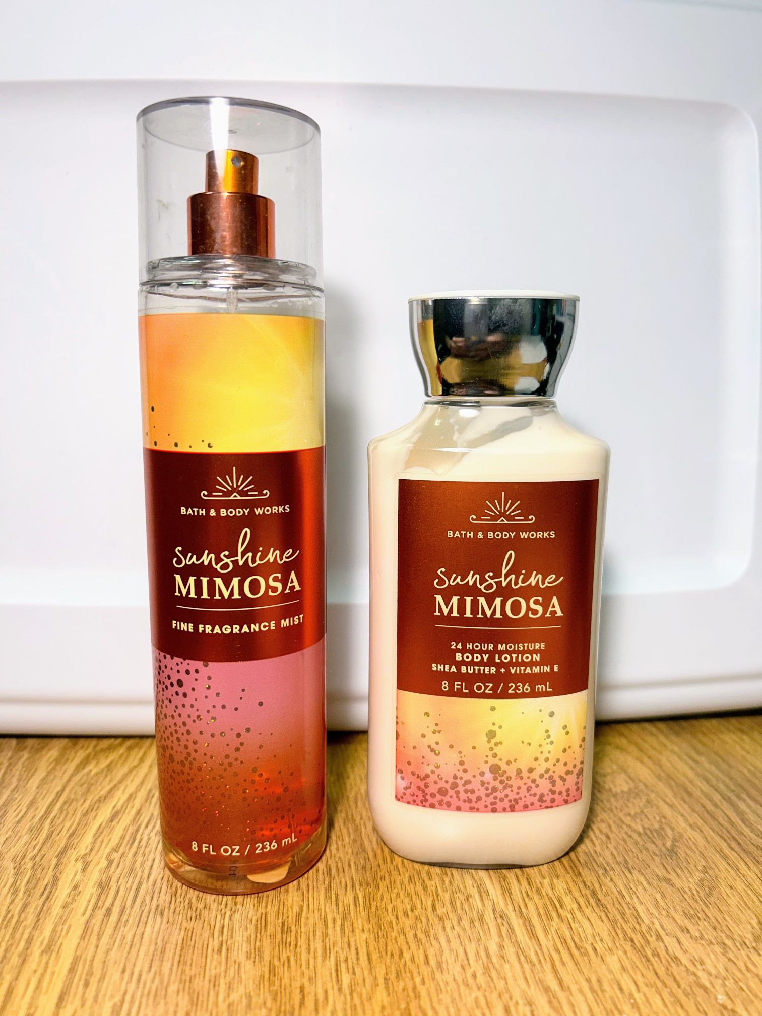 Bath & Body Works “Sunshine Mimosa” Body Care Set