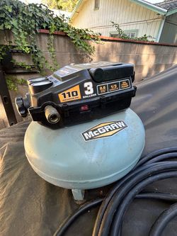 McGraw 3 gallon air compressor