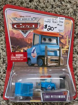 Disney Pixar Cars Dinoco Pitty Luke Pettlework #62 World Of Cars
