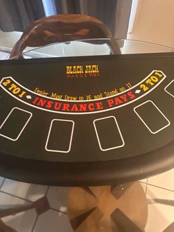 Blackjack table