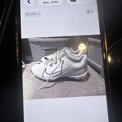 Nike white cleats