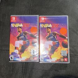 Nintendo Switch Sealed NBA 2k23 Games