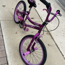 20” Bicycle Black/purple 