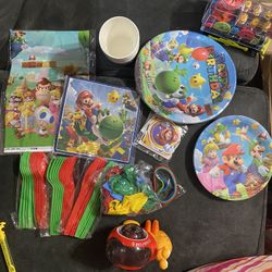 Mario Brothers Happy Birthday kit (97 Pieces)