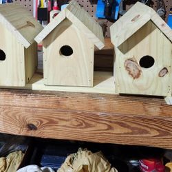 Wooden  Bird HOUSE
