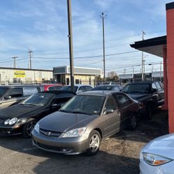 Honda Civic Silver 4 Door Sedan 