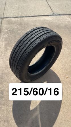 (1)215/60/16 Silver Edition