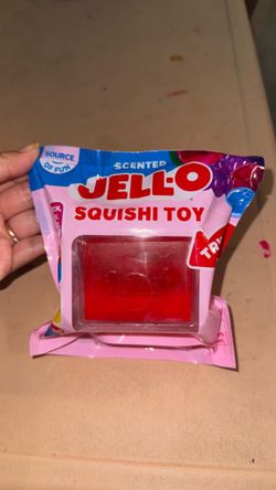 Jello scented squishy toy