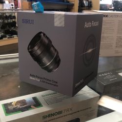 Sirui 20mm T1.7 1.33x S35 AF Anamorphic Sony E Neutral Flare