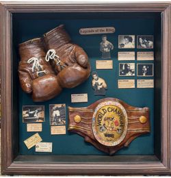 Vintage Legends of the rings display
