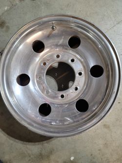 03 F250 Polished Wheels