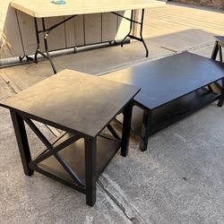 Tv room table set
