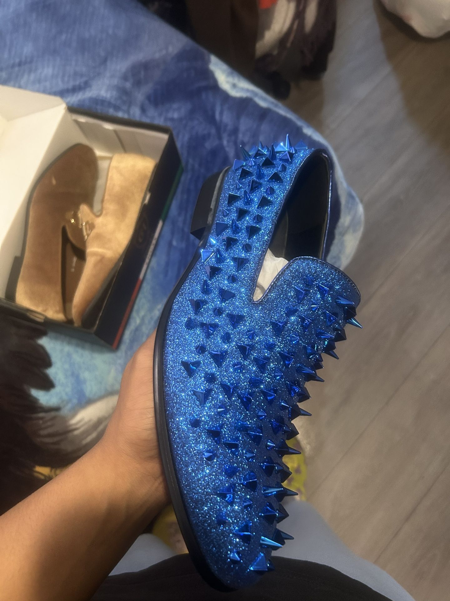 Dress Shoes Royalty Blue